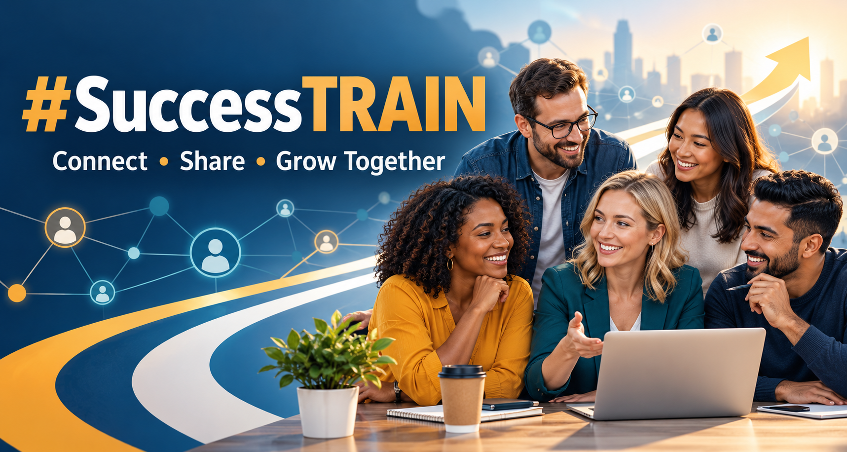 SuccessTRAIN business community connecting people to share ideas and grow together